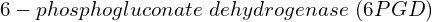6-phosphogluconate\ dehydrogenase\ (6PGD)
